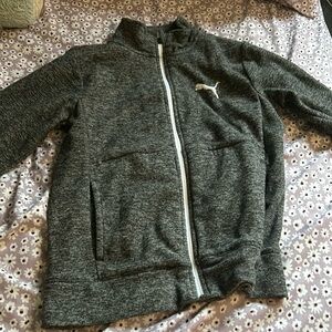 Girls medium Puma zip up.